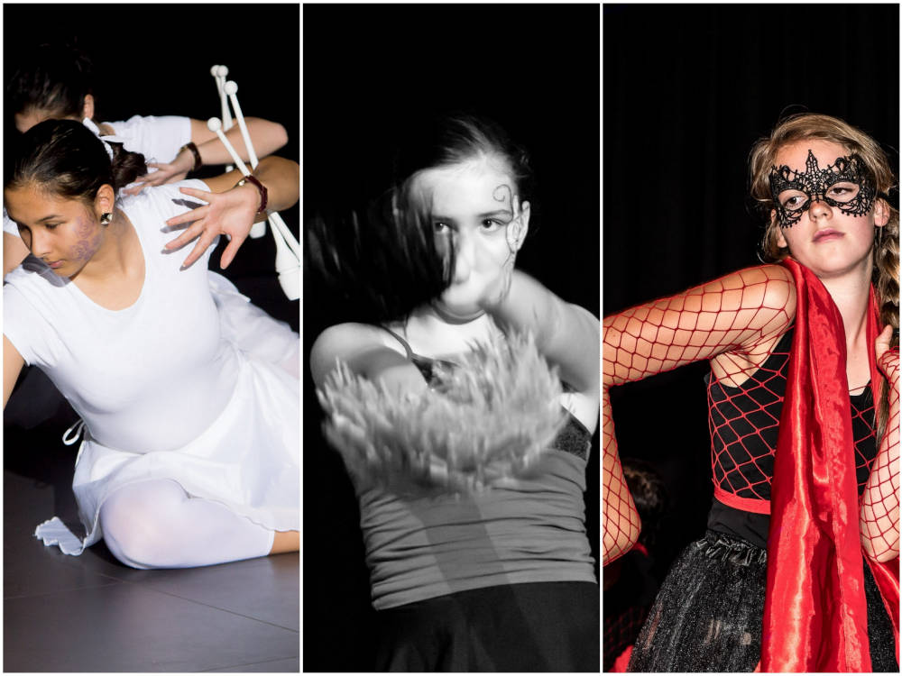 Image of dancers performing various styles